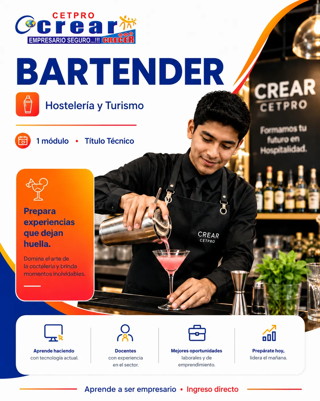 Afiche de Bartender