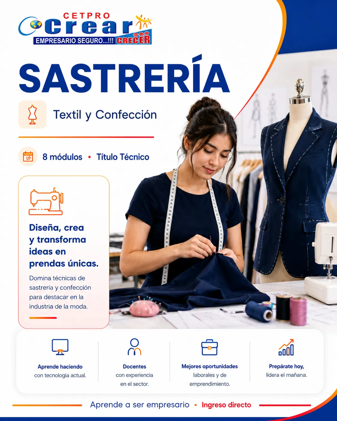Afiche de Sastrería